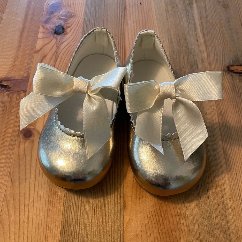 Gold Toddler Shoes